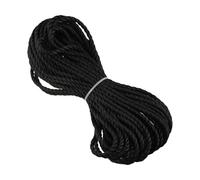 Lecreatekit Cuerda de polietileno de polietileno de alta densidad de 6 mm x 20 m, resistente a la intemperie y resistente para tareas marinas, invernaderos, construcción y agrupación industrial
