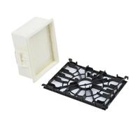 Lecreatekit Filtro de protección del motor y casete de filtro de higiene compatible con aspiradoras Siemens Z4.0 VSZ4G331/01 y Z7.0 VSZ7330/05, kit de piezas de repuesto de trampa de polvo de alta