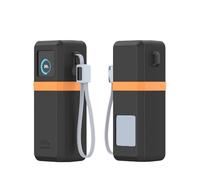 Lecreatekit Funda protectora de silicona para batería externa UGREEN de 200 W, 25000 mAh, antideslizante, a prueba de golpes, con recortes precisos, color negro