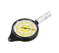 Lecreatekit Instrumento de medición de distancia de mapa, medidor de curva de aleación de aluminio para medición precisa de ruta de mapa, profesional para herramienta de brújula para topografía y
