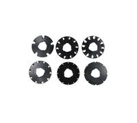 Lecreatekit Juego de 6 platos intercambiables para sembrador de jardín Earthway 1001-B, se adapta a rábano, zanahoria, frijoles, remolachas, maíz dulce