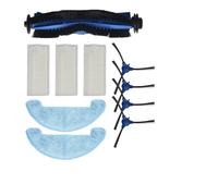 Lecreatekit Kit de cepillos laterales y rodillo compatible con aspiradora robot Venga VG RVC 3001, filtros lavables y paños de fregona para limpieza profunda