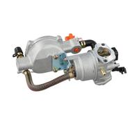 Lecreatekit Kit de conversión de generador para gasolina de 2 a 5 kW a gas propano GNC y metano, juego de carburador regulador de tres combustibles compatible con Honda 168F