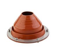 Lecreatekit Kit de estufa intermitente con collar de silicona ajustable de 75 a 160 mm, quemador de leña resistente al calor, para camping, tienda de campaña, cobertizo, barco, color naranja