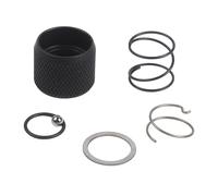 Lecreatekit Kit de reparación de portabrocas de destornillador de impacto compatible con Dewalt DCF885 DCF885C2 DCF835M2 DCF836, piezas de montaje de bola de resorte de manga metálica
