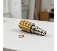 Lecreatekit Kit de reparación de válvula de retorno de rociador de diafragma con junta de sellado, válvula reguladora de presión de acero inoxidable y aluminio para máquinas de pulverización