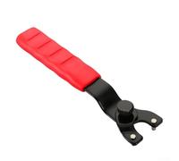 Lecreatekit Llave de amoladora angular ajustable de 10 a 46 mm para cambio de disco, kit de herramientas de llave de brida resistente