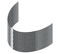 Lecreatekit Paquete de 20 cables de repuesto para desbrozadoras Bosch 23-37, línea de nailon de 39 cm x 3,5 mm (F016800431 / F016F04841)