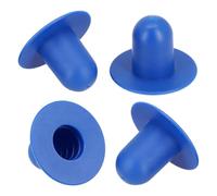 Lecreatekit Paquete de 4 tapones de filtro de piscina para Intex, para piscinas coleman y Summer Escape sobre el suelo, se adapta a mangueras de 1.25 pulgadas, plástico, azul