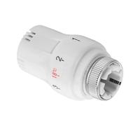 Lecreatekit Paquete de 4 válvulas termostáticas para radiador M30 x 1,5, cabezal de control de temperatura ajustable para sistema de calefacción, aleación y plástico TRV con protección anticongelante