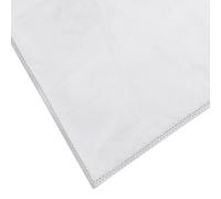 Lecreatekit Paquete de 6 bolsas de filtro de forro polar compatibles con Metabo para ASR 25 L SC, ASR 2025, ASR 35, ASR 50 L para aspiradoras SC Wet Dry Partes de repuesto