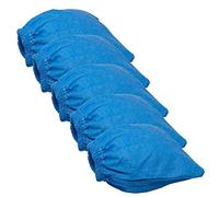 Lecreatekit Paquete de bolsas de filtro textil para aspiradora Parkside para aspiradora húmeda y seca Pnts 1200 1250 1300 A1 B2 C3 E4 F5, piezas de repuesto lavables para colector de polvo, color azul