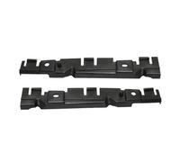 Lecreatekit Par de soportes de parachoques delantero para Fiat 500 2012-2015, repuesto directo de plástico para lado izquierdo y derecho, sustituye a 68074194AB 68074195AB, 2 unidades