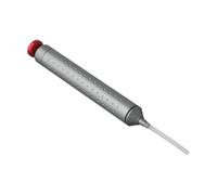 Lecreatekit Pluma desoldadora de aluminio con succión fuerte, antiestática y resistente al calor para reparación de soldadura PCB, color plateado, 210 mm