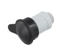 Lecreatekit Válvula de chorro de aire y cubierta de repuesto para piscinas sobre el suelo intex, compatible con los modelos 26165EH, 26167EH, construcción de plástico, válvula de 0.9 x 1.85 pulgadas +