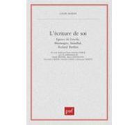Lécriture De Soi (ebook)