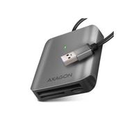 Lecteur de cartes externe - AXAGON CRE-S3 - USB-A 3.2 Gen 1 - 3 ranuras - SD/microSD/CF