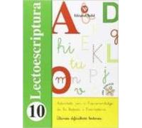 Lectoescriptura Nº 10 Infantil Cat