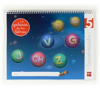 Lectoescritura 5, Cuadrícula. La galaxia de las letras (EDUCACION INFANTIL)