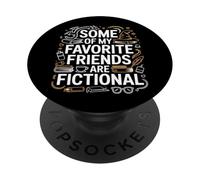 Lector Amante de Libros Ficción Amigos PopSockets PopGrip Adhesivo