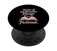 Lector Amante de Libros Ficción Amigos PopSockets PopGrip Adhesivo
