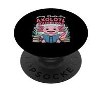 Lector Axolotl Amante Profesor Mis Estudiantes Axolotl Preguntas PopSockets PopGrip Adhesivo