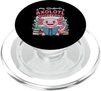 Lector Axolotl Amante Profesor Mis Estudiantes Axolotl Preguntas PopSockets PopGrip para MagSafe