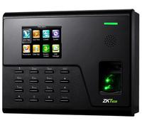 Lector Biométrico Autónomo de Presencia con Tarjeta RFID Huella y Contraseña (Negro) - ZKTECO