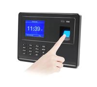 Lector biométrico de la grabadora de la máquina de asistencia del empleado del reloj de tiempo de la contraseña de la huella digital con pantalla TFT de 2,8 pulgadas Con soporte multilingüe y de perso