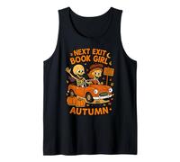Lector Bookworm para la Temporada otoño-otoño de Book Girl Camiseta sin Mangas