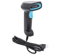 Lector Código Barras 1D USB, Alta Precisión, Escáner CCD Rojo, Conexión Alámbrica para Supermercado y Almacén - Rápida Decodificación, Señal Acústica y Visual, Uso Profesional
