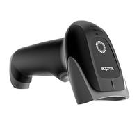 Approx - appLS25WS Lector de códigos de barras portátil 1D/2D CCD Negro, Naranja