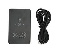 Lector Control Acceso RFID Código Barras QR, 2 en 1, USB, Automático, Negro - Alta Velocidad Escaneo, Compatible Windows, para Edificios Oficinas y Hogar Inteligente