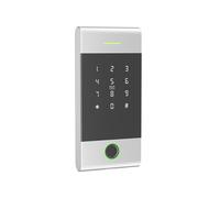 Lector de Acceso con Control Remoto IP65, Resistente A la Lluvia, con Aplicación TTLock, Compatible con Huella Dactilar, Tarjeta y Contraseña, Color