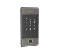 Lector de Acceso con Control Remoto IP65, Resistente A la Lluvia, con Aplicación TTLock, Compatible con Huella Dactilar, Tarjeta y Contraseña, Color