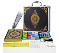 Lector de bolígrafos de Corán Mejorado de 16 G, bolígrafo Digital parlante con Libro del Corán con traducción al árabe inglés y recitadores, multilingüe, oración islámica, Musulmanes, ramadán, Regalo