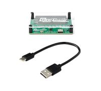 Lector de cartuchos de juegos retro USB, escritor, ROM de copia de seguridad, reparación para GBFlash Green Game Boy ROM Backup Game Boy ROM, herramienta colectora de juegos, dispositivo de metal ABS
