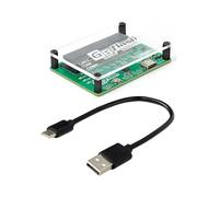 Lector de cartuchos de juegos USB de alta velocidad, compacto, retro, dispositivo de copia de seguridad, pieza de repuesto para tarjetas de juego GBFlash verde GBFlash