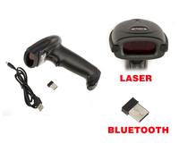 Lector De Código De Barras Láser Inalámbrico - USB - Recargable