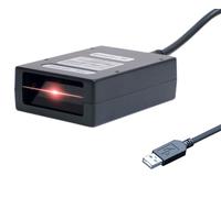 Lector de Códigos de Barras, Estacionario con Escaneo Automático, Protección IP52, Programación de Prefijo y Sufijo, Tamaño Compacto, Lectura de 200 Escaneos por Segundo, HDWR HD-S10