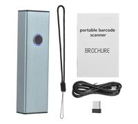 Lector de códigos de barras QR 2D 1D 3 en 1 BT y 2,4 GHz Conexión inalámbrica y por cable Sonido y vibración Soporte rápido Almacenamiento sin conexión Compatible con Windows Android Linux Mac para