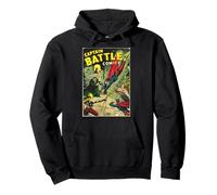 Lector de cómics Vintage, Regalo para fanáticos del capitán de Batalla Sudadera con Capucha