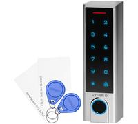 Lector de control de acceso Wi-Fi Tuya (Código RFID Tarjeta y Huella) IP68 - ORNO