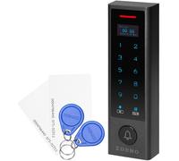Lector de control de acceso Wi-Fi Tuya (Código RFID y Tarjeta) IP68 con Pantalla OLED - ORNO