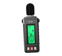 Lector de decibelios de mano con pantalla LCD amplios rangos de medición para ingeniería acústica y evaluación ambiental medidor de sonido