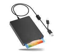Lector de disquetes, unidad externa de 3,5 pulgadas con USB tipo C, portátil para ordenador portátil