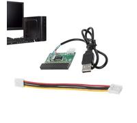 Lector de disquetes USB - Adaptador de unidad de disquete, convertidor de unidades USB A, accesorio de almacenamiento de PC, solución de disco de enchufe para computadoras portátiles de escritorio |