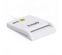 Lector de DNI TooQ TQR-210W/ USB 2.0/ Blanco
