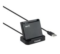 LECTOR DE TARJETAS EXTERNO TOOQ TQR-220B DNIE VISION USB 2.0 NEGRO