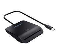 Lector de tarjeta inteligente Trust Primo USB-C Compatibilidad DNIe 3.0 ABS Negro